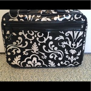 Thirty One Exclusive Double Zip Cosmetic Case